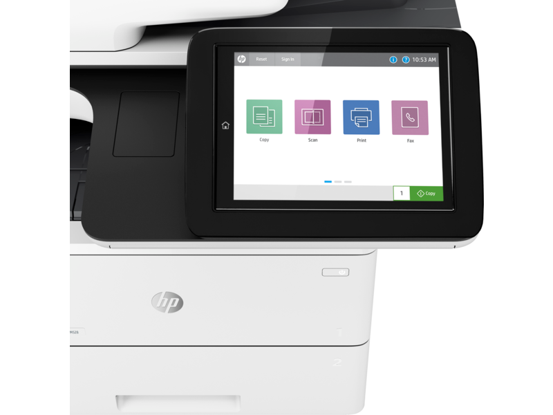 HP LaserJet Enterprise MFP M528dn Monochrome All-in-One Printer with built-in Ethernet & 2-sided printing