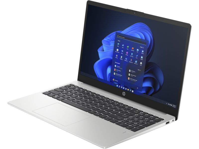 HP Laptop250 G10 Intel Core i3-1315U Processor, 4GB Ram, 256GB SSD M2 , Intel UHD Graphics, 15.6-inch Full HD Display 1920x1080, Free Dos - Silver