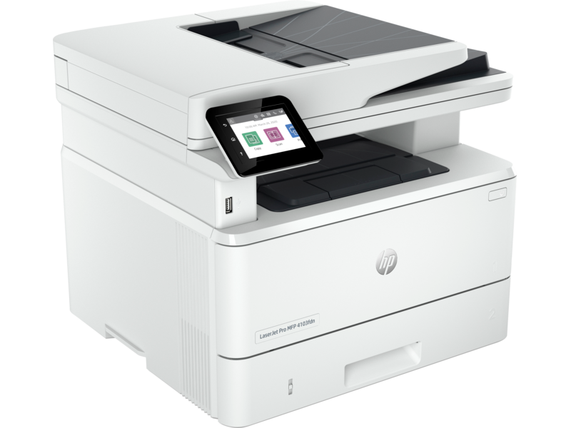 HP Printer Laser jet Pro MFP 4103FDN، Wireless Multifunction Printer , print speed mono 40PPM