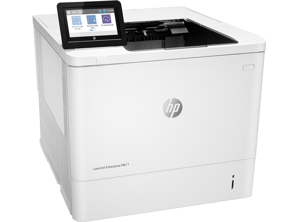 HP Printer LaserJet Enterprise M611dn Monochrome Printer with built-in Ethernet & 2-sided printing