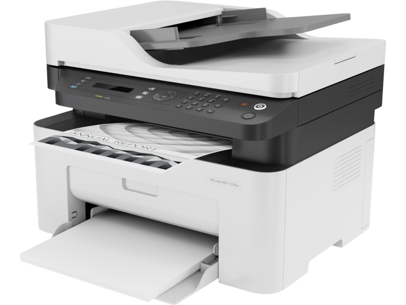 HP Printer Laser MFP 137fnw, Print, copy, scan