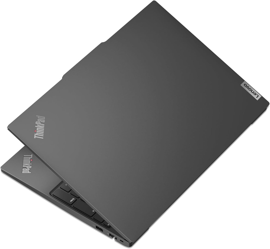 Lenovo Laptop Thinkpad E16, 13th Gen, Processor Core i5-1335U, 8GB RAM, 512GB SSD, Intel Iris Xe Graphics, Fingerprint Reader, 16" WUXGA 1920 X 1200, English Keyboard, DOS