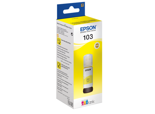 Epson 103 YELLOW Ink C13T00S44A L3110/3156/5190 C13T03V44A L4150