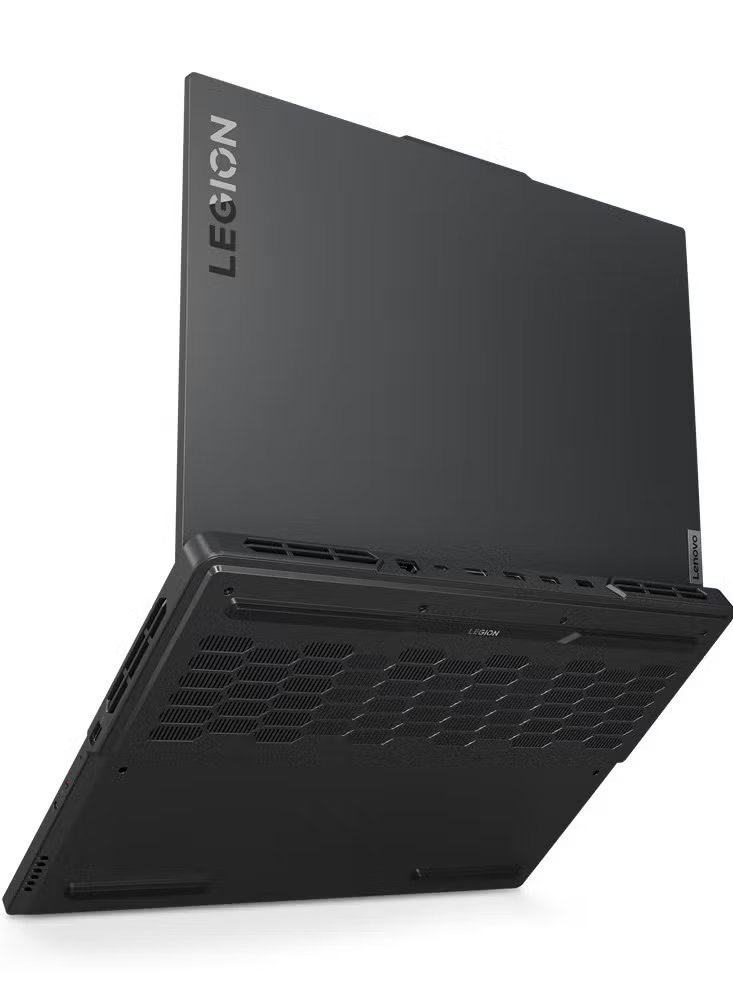 Lenovo Legion Pro 5 16IRX9 Laptop With 16-Inch Display, Core i7-14650HX Processor/16GB RAM/1TB SSD/Nvidia GeForce RTX 4060 Graphics Card/DOS/Arabic/ Black
