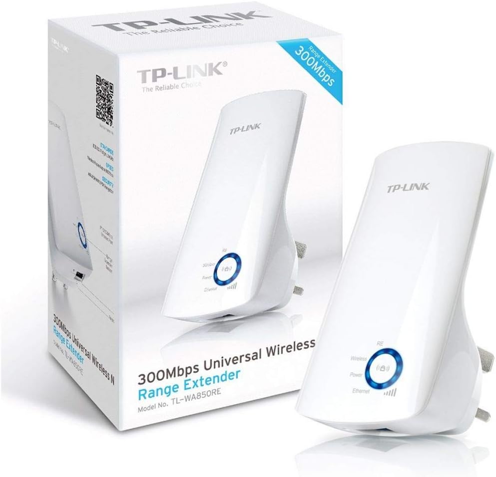 Tp-Link 300Mbs Wi-Fi Range 2.4G 10X100 TL–WA850RE