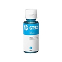 HP GT52 Cyan Original Ink Bottle (M0H54AE)