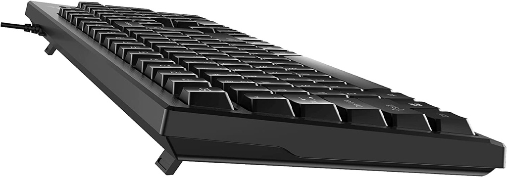 جينيس لوحة مفاتيح ذكية usb طراز KB-126 أسود