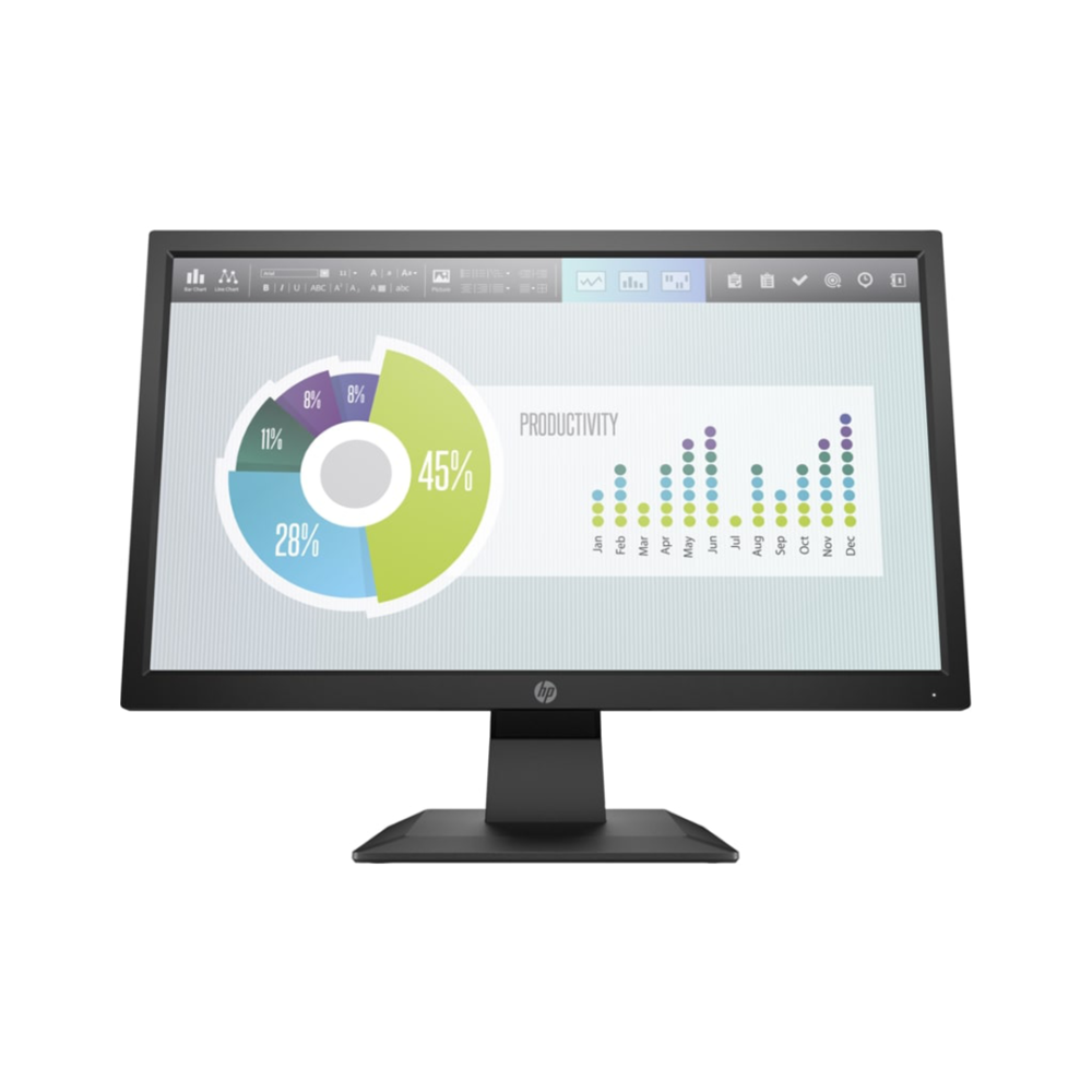 HP P204v 19.5-inch Monitor