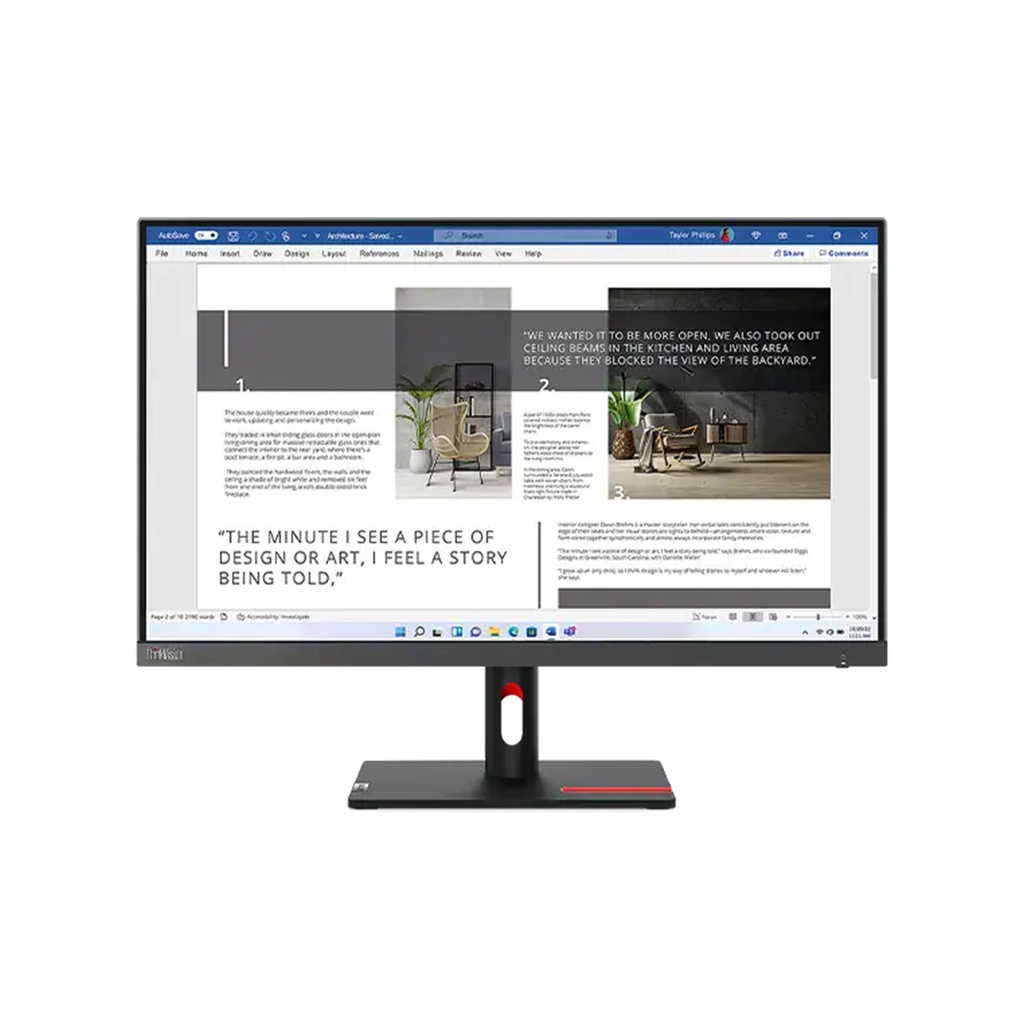 Lenovo Monitor ThinkVision S27i-30 27"