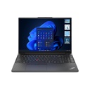 Lenovo Thinkpad E16 Laptop Processor Core i5-1335U, 8GB RAM, 512GB SSD, Intel Iris Xe Graphics, Fingerprint Reader, 16" WUXGA 1920 X 1200, English Keyboard, DOS