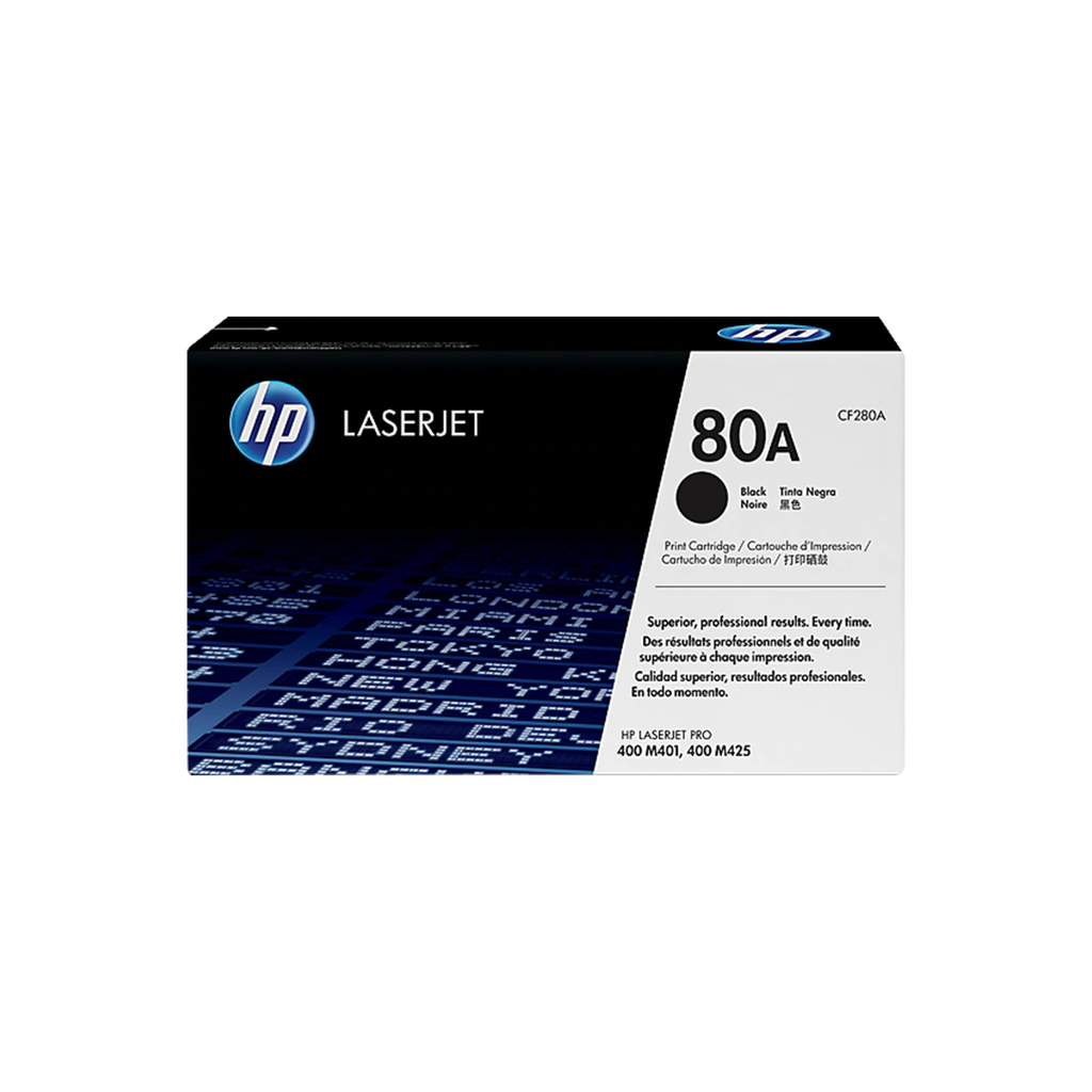 HP 80A Black Toner