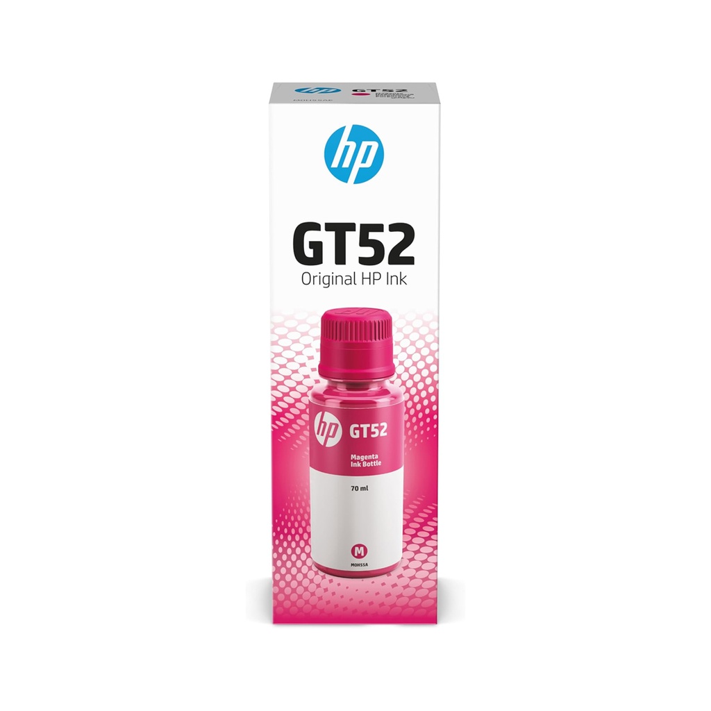 HP GT52 Magenta Original Ink Bottle (M0H55AE)