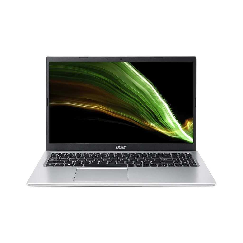 Acer Aspire 3 A315 laptop Intel Core i7-1255 processor, 8GB RAM, 512GB M.2 SSD, Intel Iris, 15" inch screen, Silver - DOS