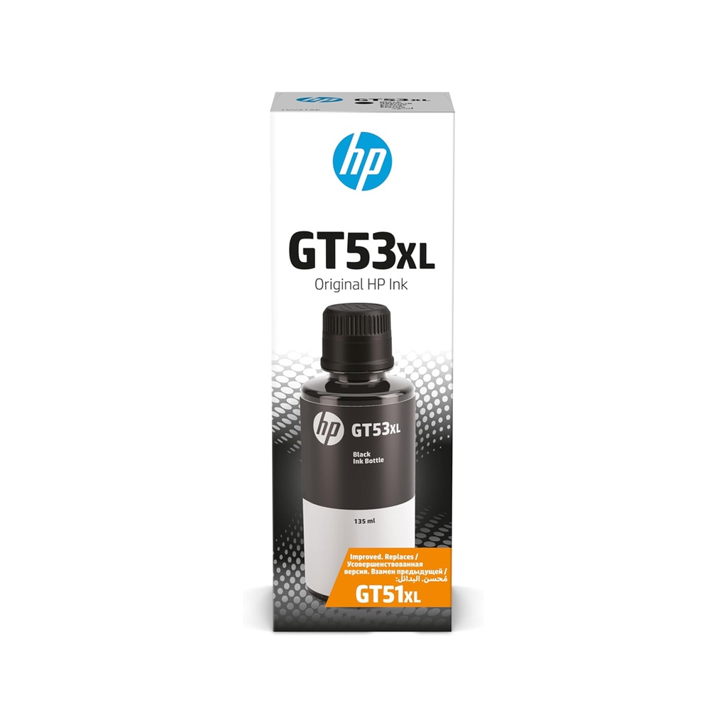 HP GT53XL 135-ml Black Original Ink Bottle