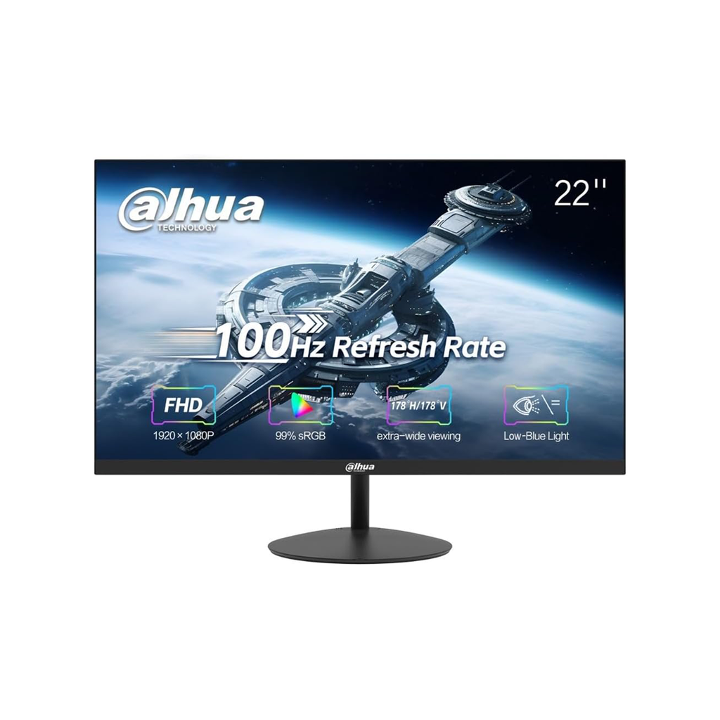 شاشة دهوا مقاس 22 بوصه فل اتش دي 1080 بمخرج HDMI