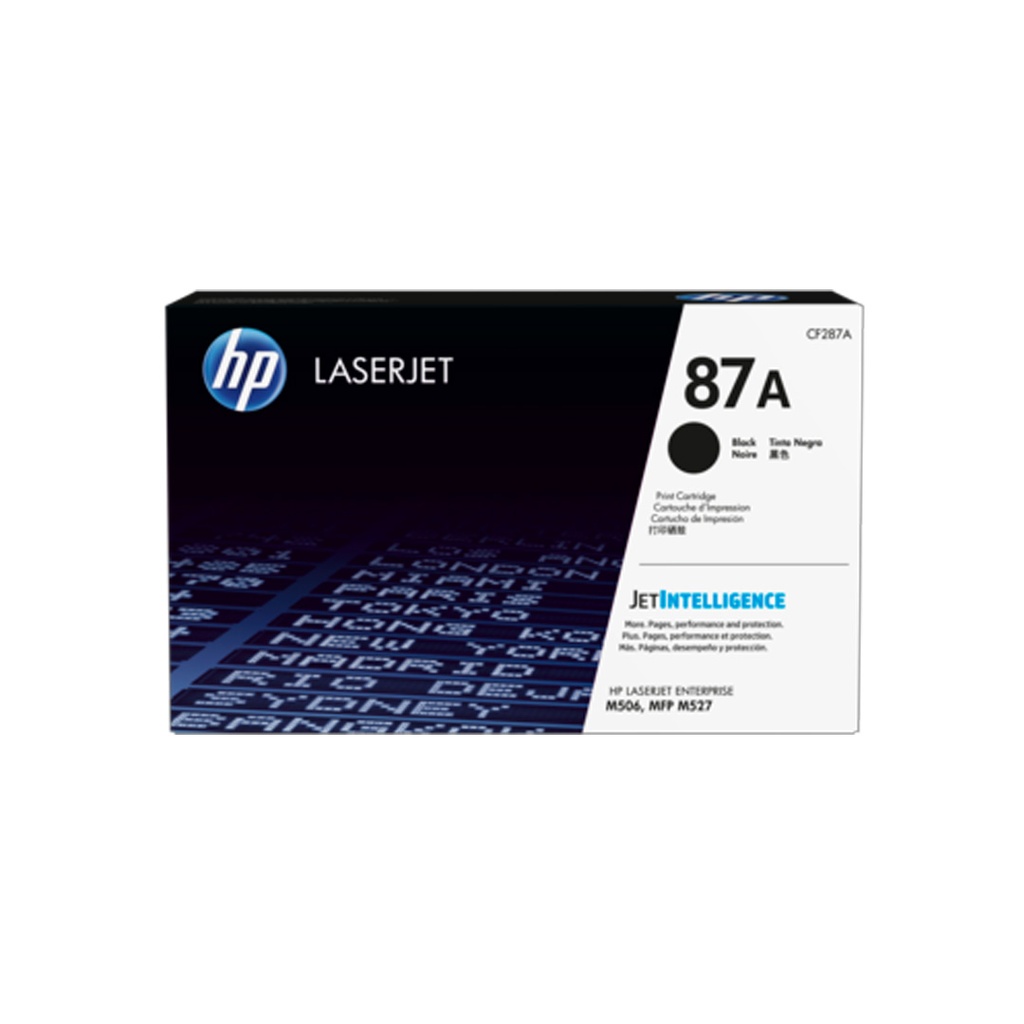 HP 87A Black Original LaserJet Toner Cartridge