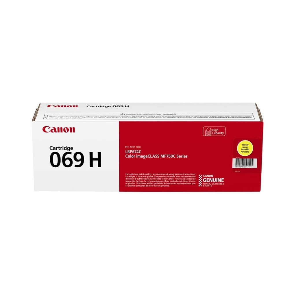 Canon 069 Yellow Toner Cartridge