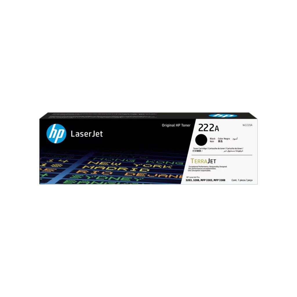 HP 222A Laser Toner Black