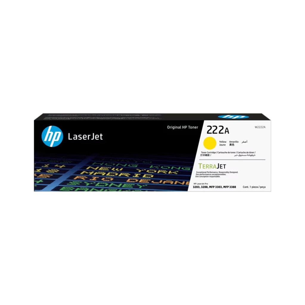 HP 222A Laser Toner Yellow