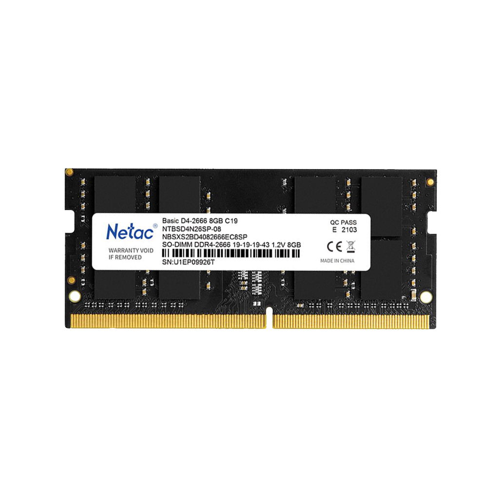 Netac DDR4 2666MHz 8GB C19