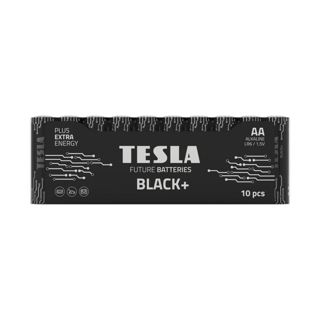 TESLA Dry Battery AA BLACK 10PCS LR06