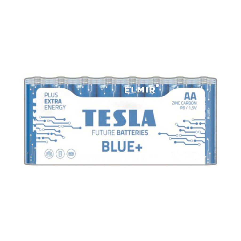 TESLA Dry Battery AA BLUE 10 M.PACK R06/SHR 10PCS