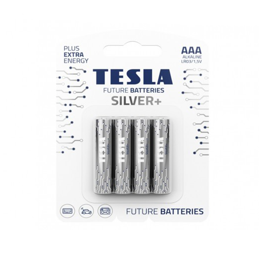 Tesla AAA Silver Battery 