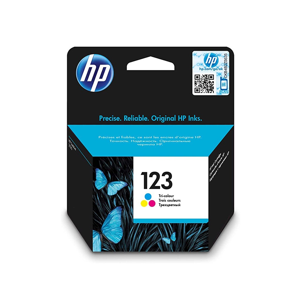 Hp 123 Tri-Color Original Ink Cartridge