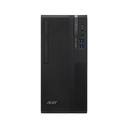 Acer Desktop Veriton Intel Core i5-10400, processor speed 2.9 GHz, 4 GB RAM, storage capacity 1 TB HDD, graphics card Intel UHD 630, DOS operating system (without Windows) - Black