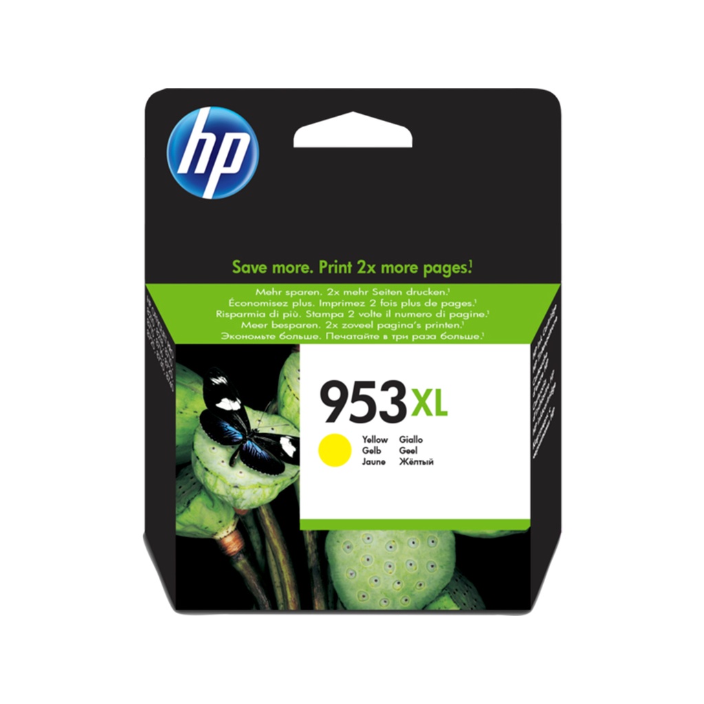 INK HP 953XL YELLOW CARTRIDGE F6U18AE