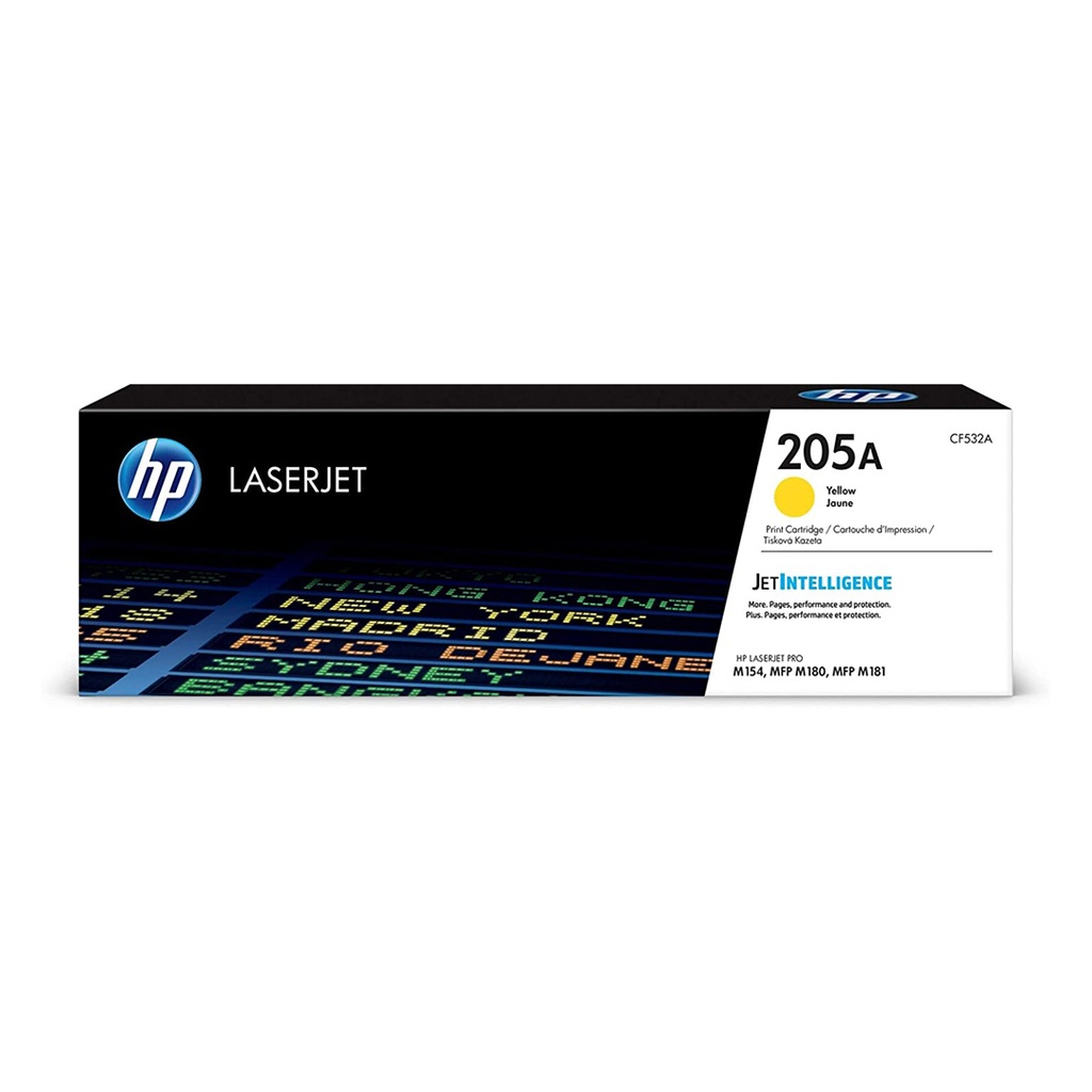 HP Toner 205A YELLOW CF532A 180,181