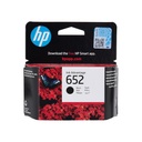 HP 652 Ink Advantage Cartridge, Black - F6V25AE